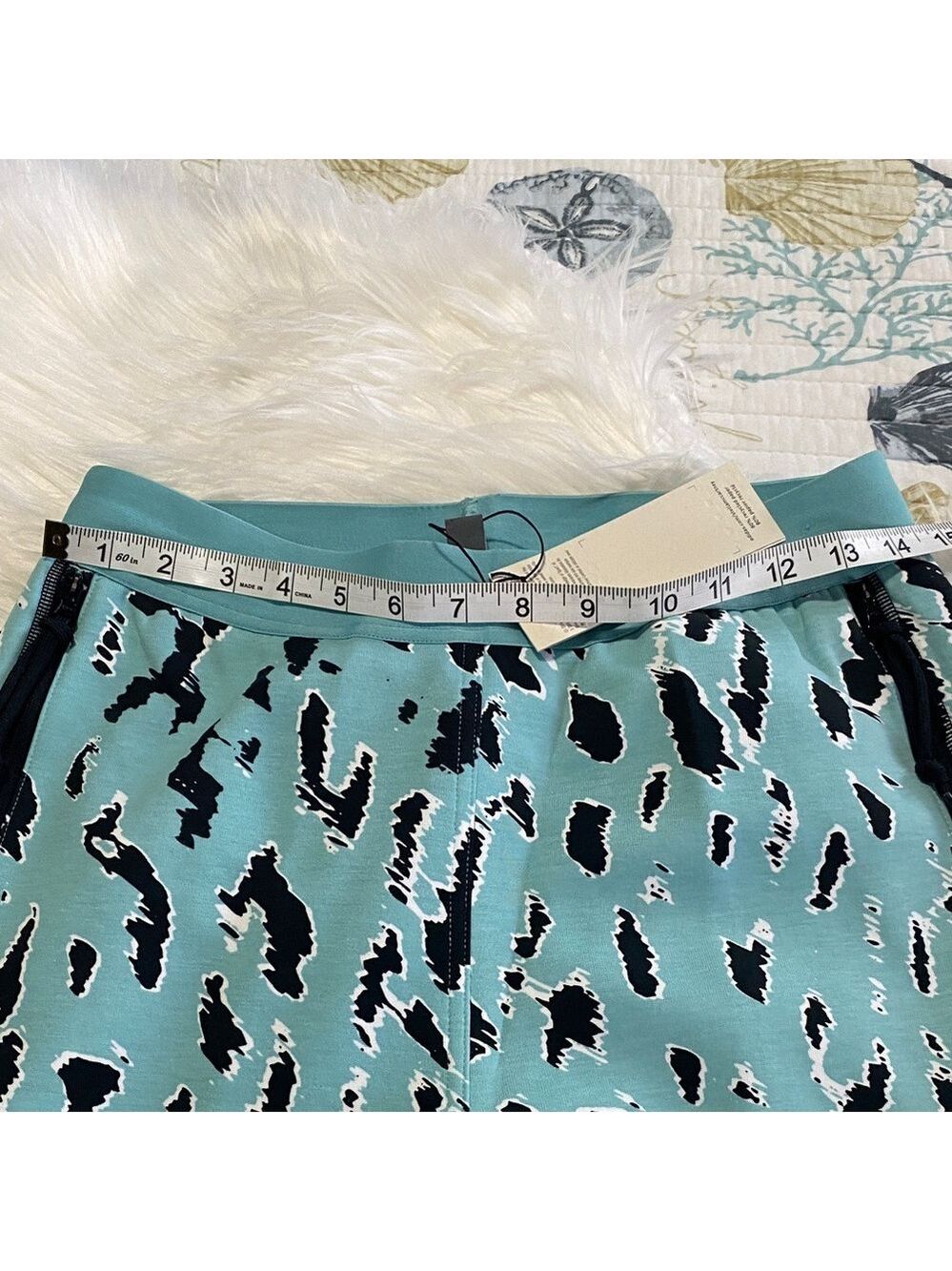 Stella McCartney mint green and black Cropped Pants - Picture 10 of 16